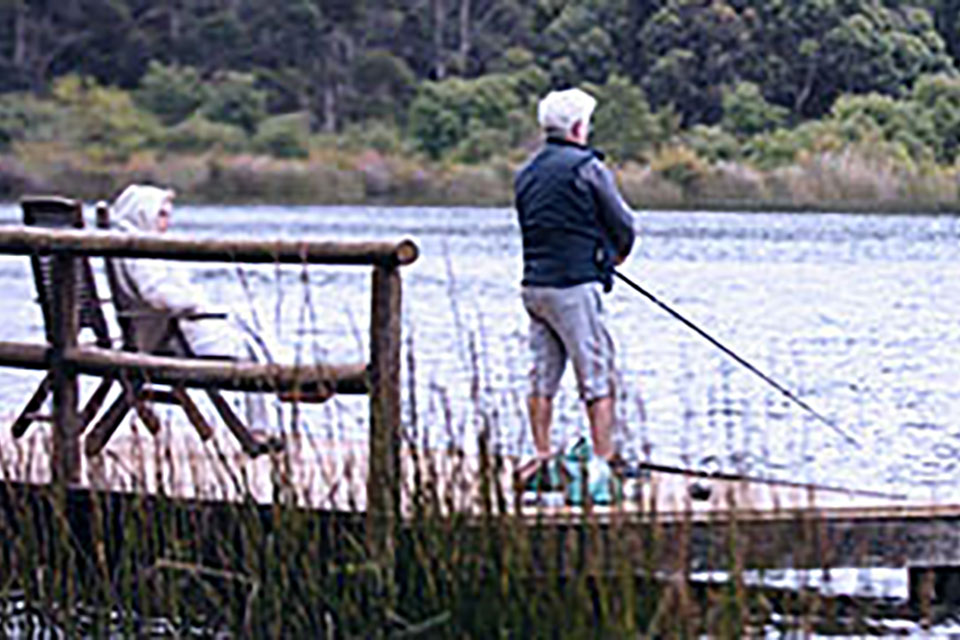 Fishing and golf